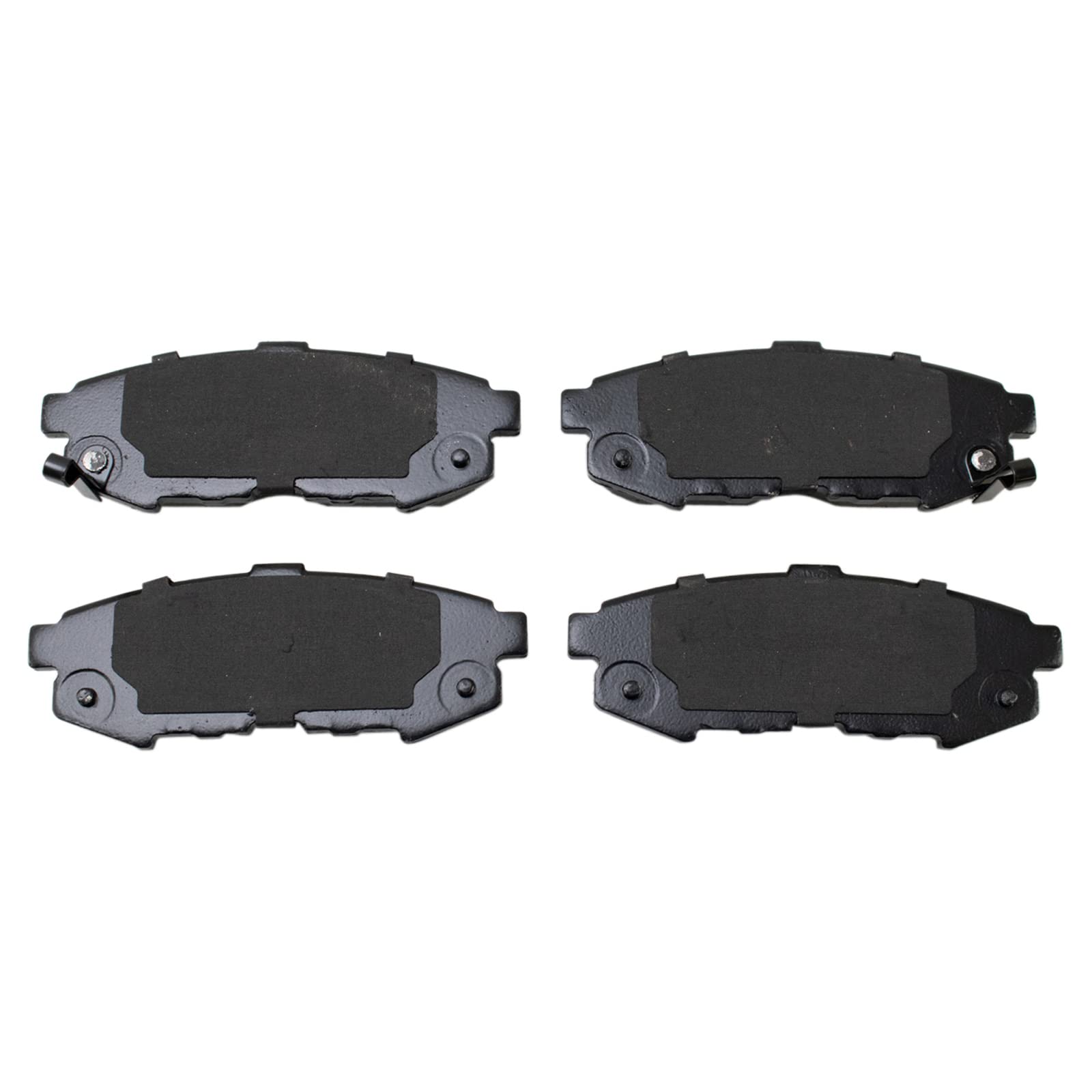 TRQ Rear Brake Pads Ceramic Compatible with 2004-2006 Mazda MPV