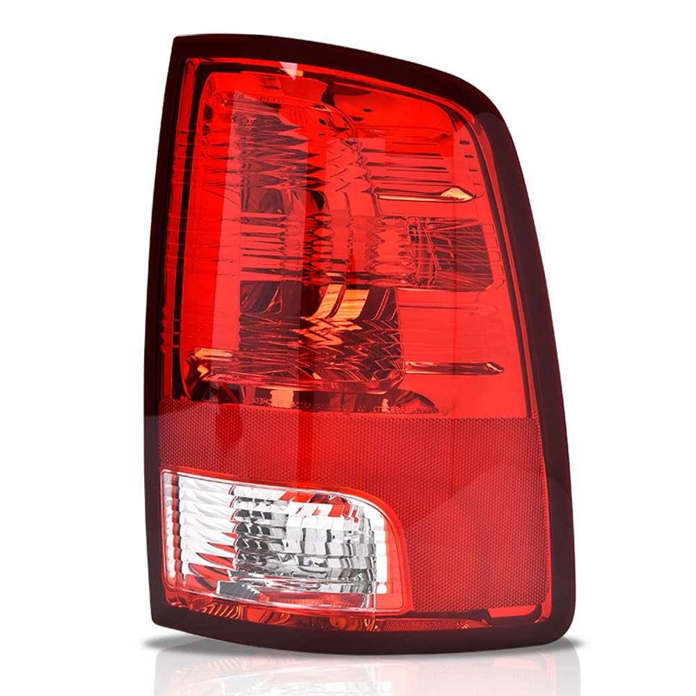 DOTCOM Right Side Tail Lights Assembly Compatible with Dodge Ram 1500 2009-2018,Fit Ram 2500 3500 2010-2018(Not Fit w/Factory LE