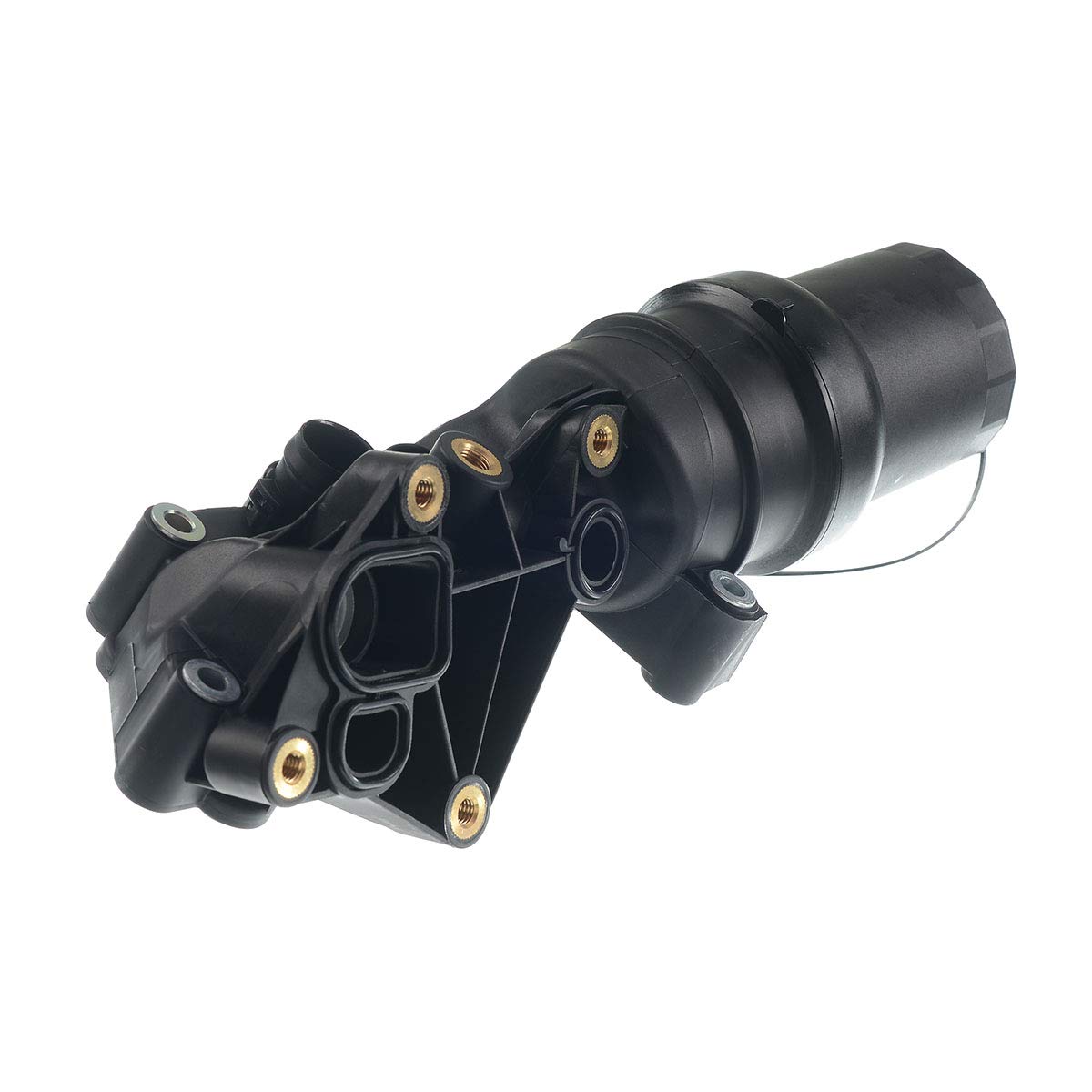 Engine Oil Cooler Filter Housing Assembly Compatible with Audi TT Quattro Volkswagen Jetta Beetle Golf Passat Rabbit l5 2.5L