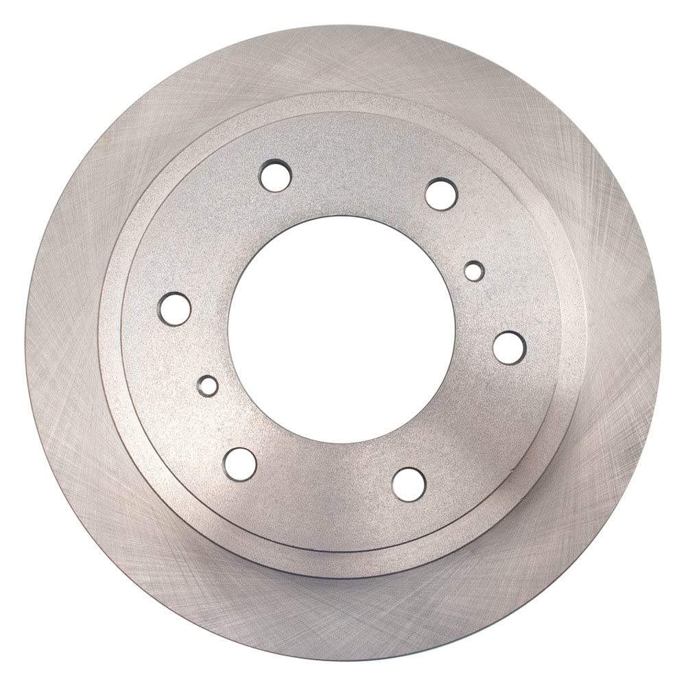 Trq Rear Brake Rotors Set Vented Compatible With 2000-2006 Mitsubishi Montero