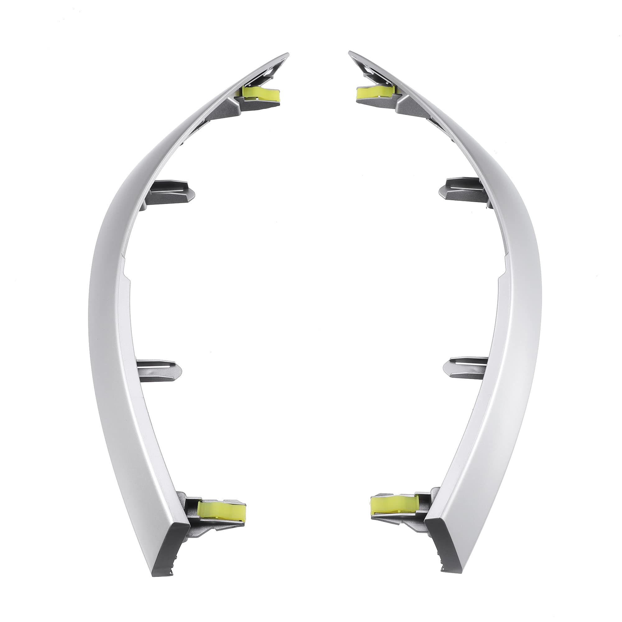 X AUTOHAUX Left and Right Upper Side Central Dashboard Cover Strip Trim for Toyota Corolla 2008-2013 55436-02330 55435-02370 Cen