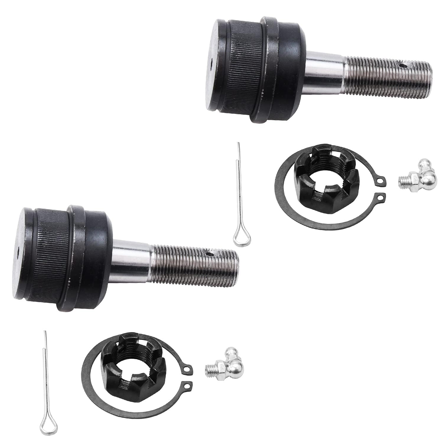 Detroit Axle - 4Wd Front 4Pc Ball Joints For Ford F-250 F-350 F-450 F-550 Excursion, 4 Upper & Lower Ball Joints Replacement