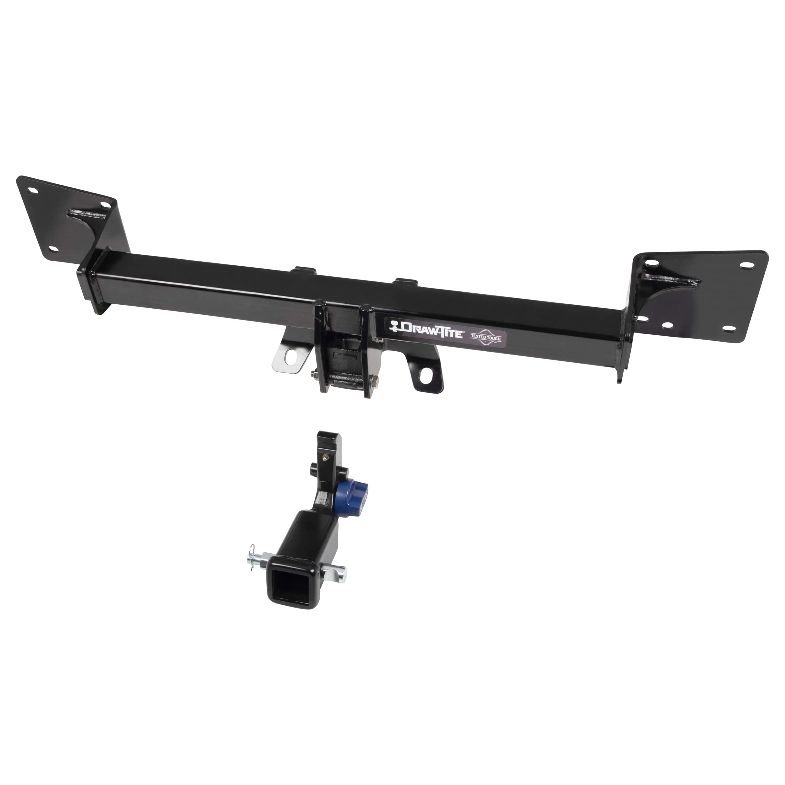 Draw Tite Hidden Hitch 76911, Completely Hidden Trailer Hitch, 2 In. Removable Receiver, Black, Compatible With 2018-2022 Audi Q5, 2018-2021 Audi Sq5