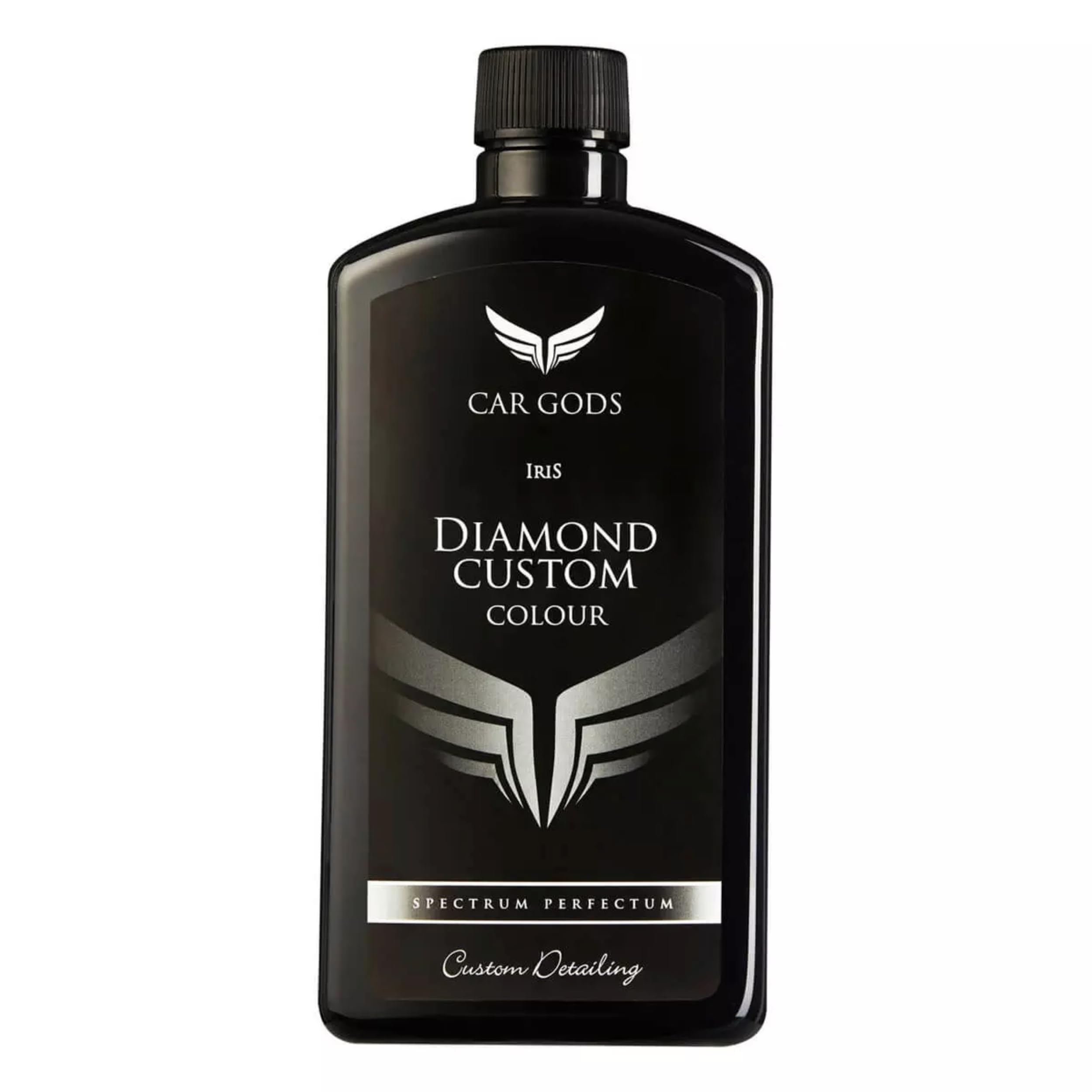 Car Gods Iris Custom Color Black 3-In-1 Polish Wax Color Restorer & Scratch Remover, 16 Colors Available, 17 Fl Oz