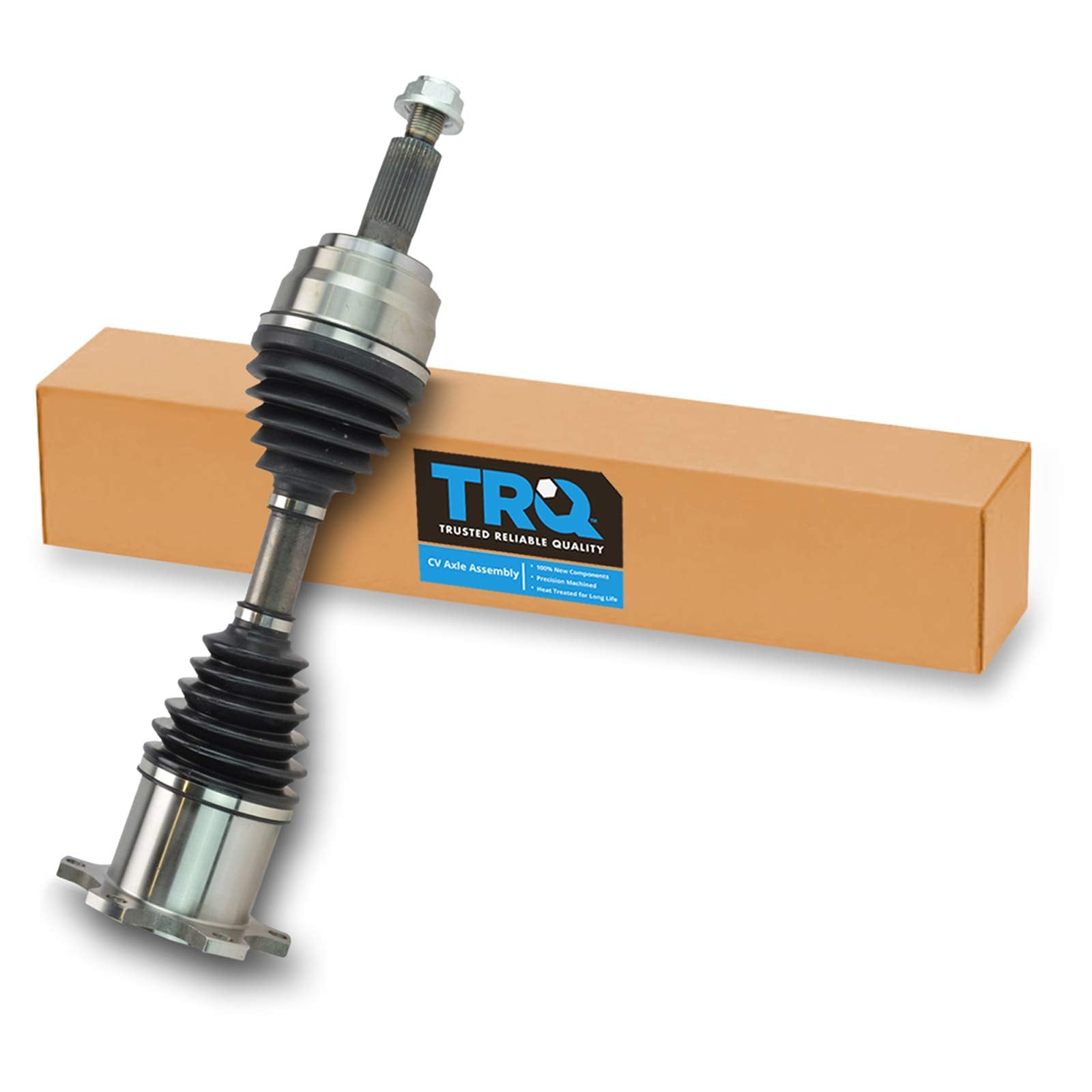 Trq Front Left Right Cv Axle Shaft Assembly Driver Passenger Side Compatible With 1997-2002 Ford Expedition 1997-2003 F-150 2004