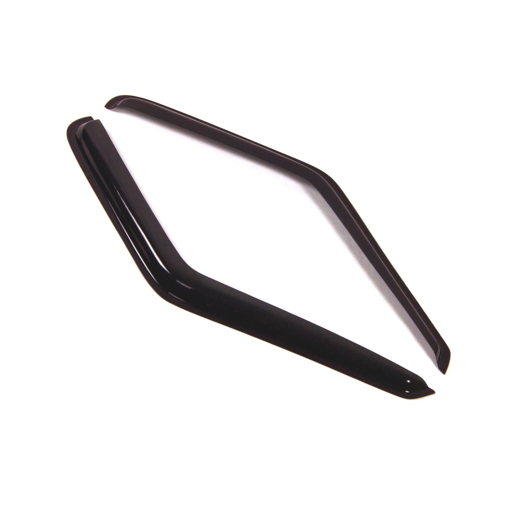 Tuningpros Window Visor Compatible With 2015-2016 Mercedes C250 C300 C400, Dgwv2-833 Outside Mount Deflector Rain Guard Dark Smo