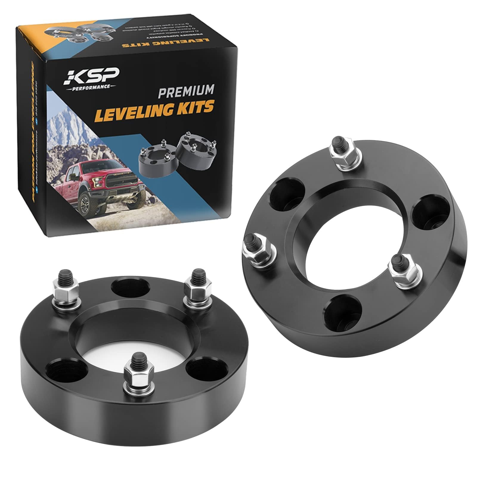 Ksp 2In Level Kits For F150 2004-2025,2'' Front Leveling Lift Kits Compatible With Expedition 03-18,Mark Lt 2005-2008, Aluminum