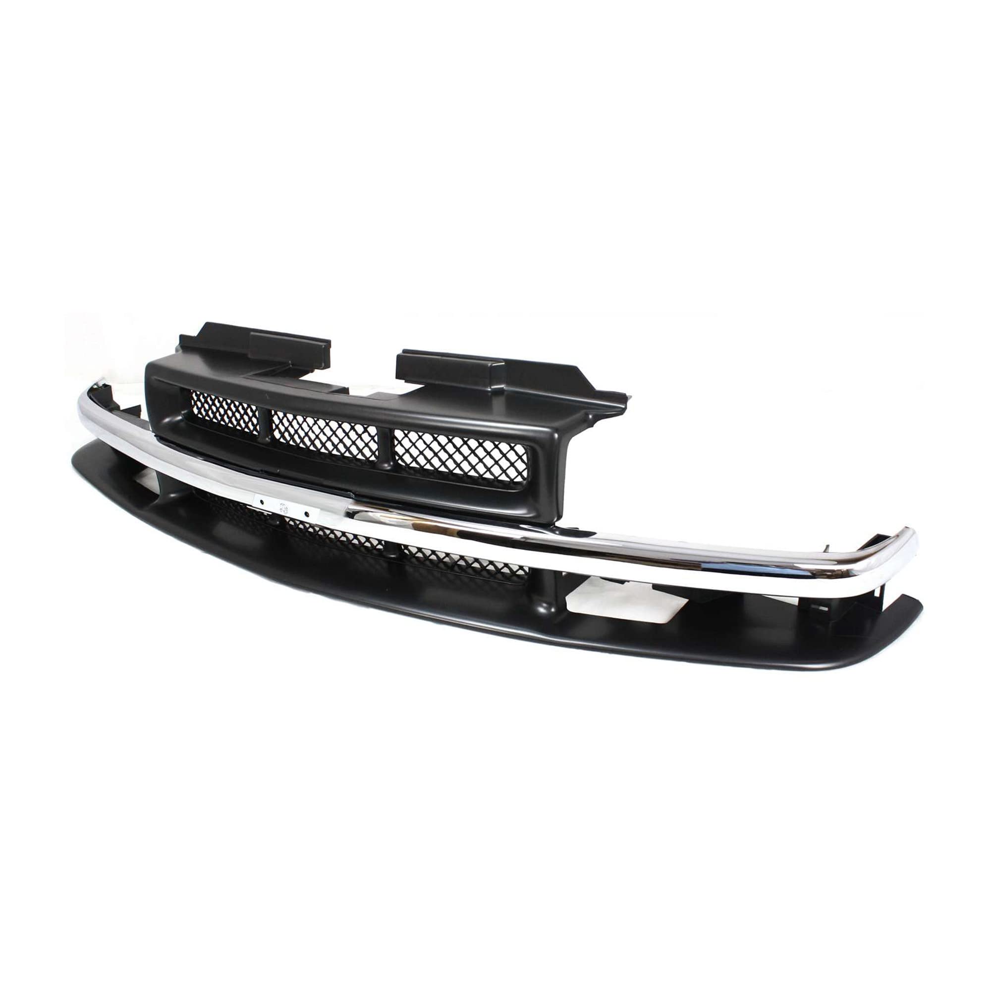 Garage-Pro Grille Assembly Compatible with 1998-2004 Chevrolet S10, 1998-2005 Chevrolet Blazer Paintable Shell and Mesh Insert