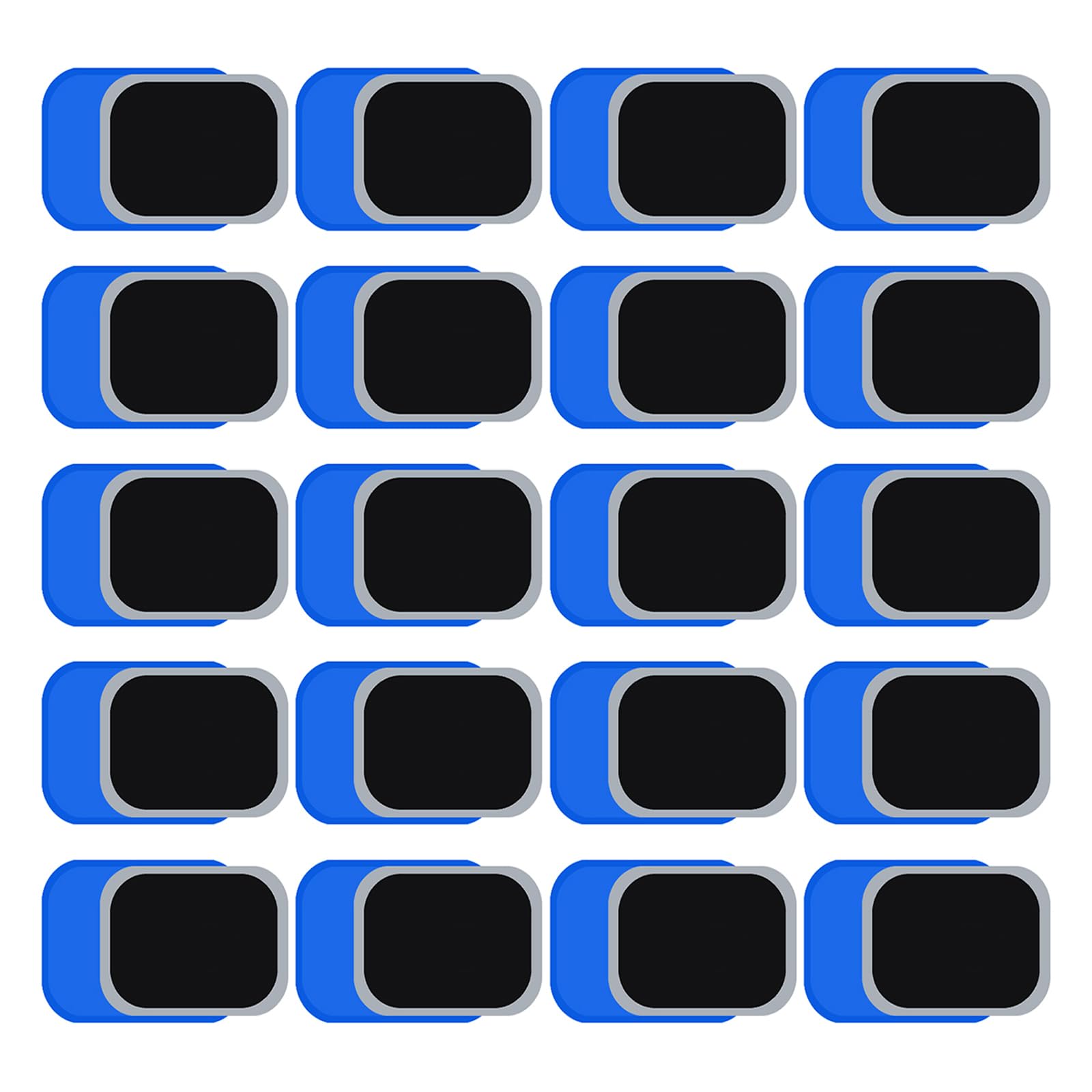 Flylin Radial Repair Patch, Rubber Tire Patches Heavy Duty Tire Patches 20 Pcs Square Tire Patch Tire Repair Tools for Puncture 