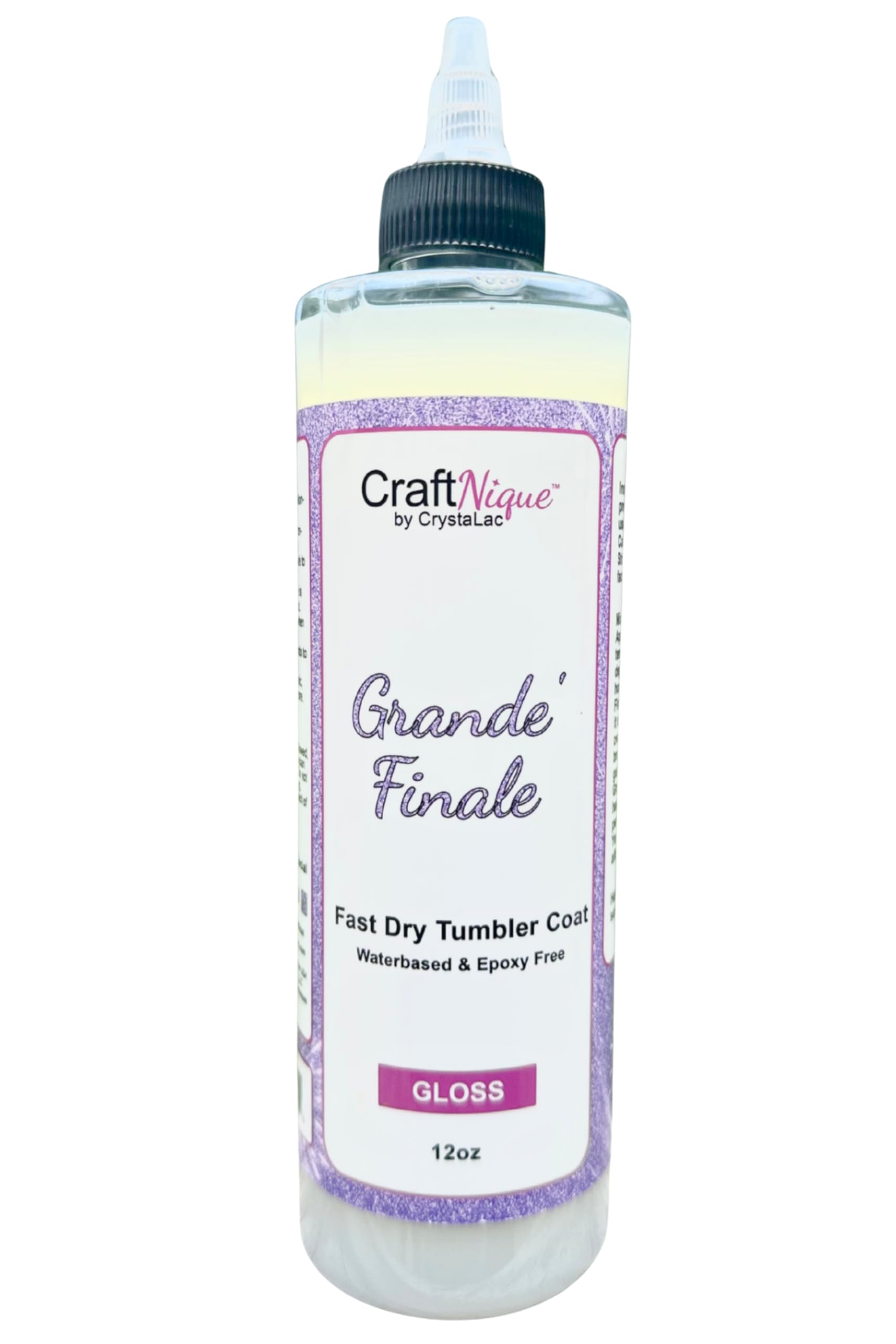 CrystaLac Grande Finale Tumbler Coat (Gloss, 12oz) 2.0