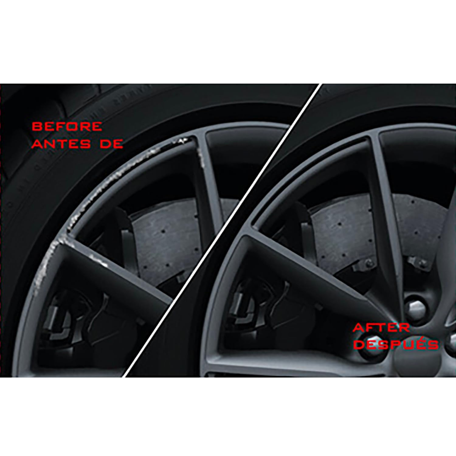 Wheel Scratch Fix Touch Up Kit - Universal Colors, Satin Dark Grey, 1 Count