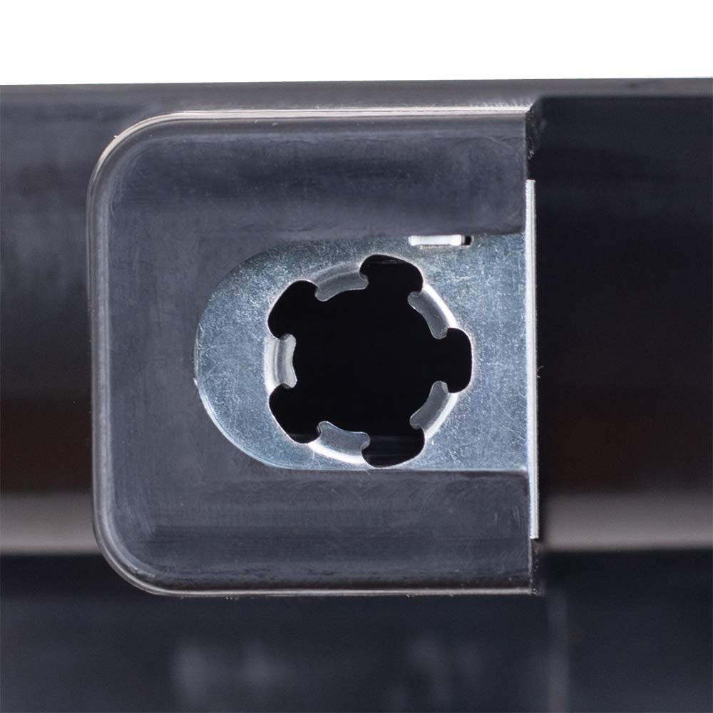 Brock Replacement Tailgate Handle Trim Bezel Textured W/Keyhole & Rear-View Camera Hole Compatible With Silverado Sierra Pickup