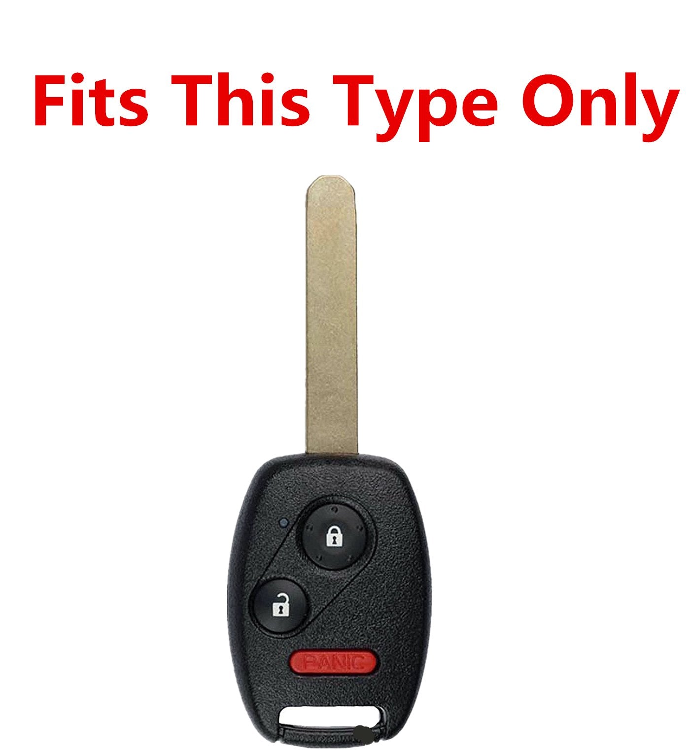 Rpkey Silicone Keyless Entry Remote Control Key Fob Cover Case protector Replacement Fit For Honda Accord Crosstour CR-V CR-Z Ci