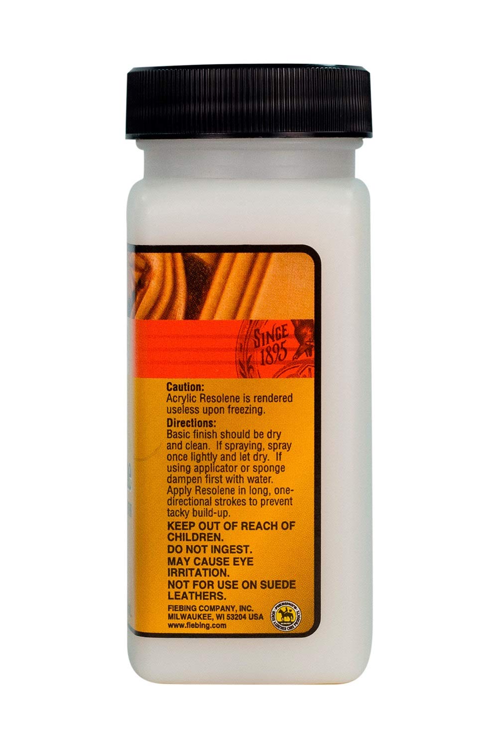 Fiebing's Pro Resist Leather Finish - 4oz Clear Antiquing & Dyeing Enhancer, Resists Moisture, Sun, and Dirt