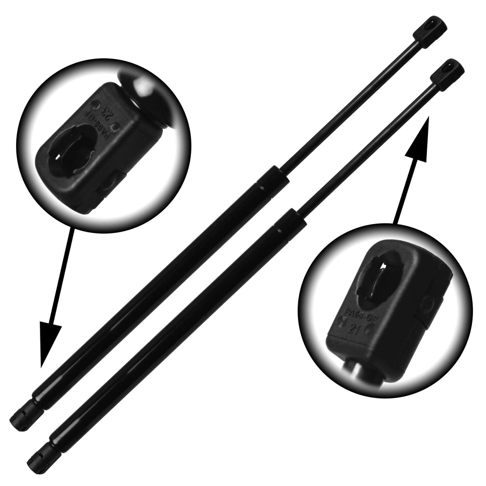 Lift Supports Depot Qty (2) Compatible With Aston Martin Hood Lift Supports Replaces 4G43-16C826-Ab 4G4316C826Ab 0042Tz 3233Yw Shocks Struts