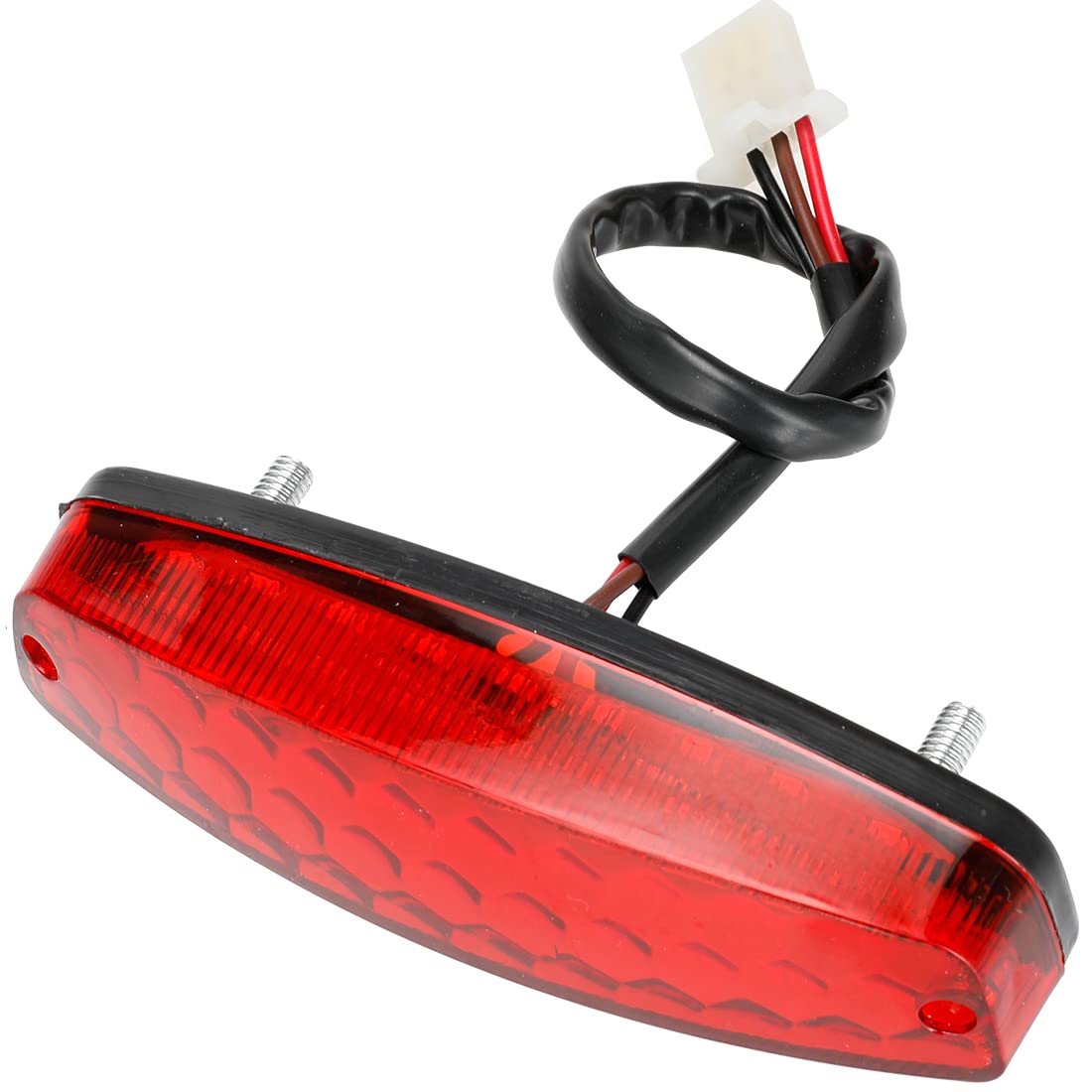 FVRITO 12V Led Rear Brake Tail light for 50cc 70cc 90cc 110cc 125cc Taotao 110B Boulder B1 Coolster 3050C Vitacci HAWK Peace Rok