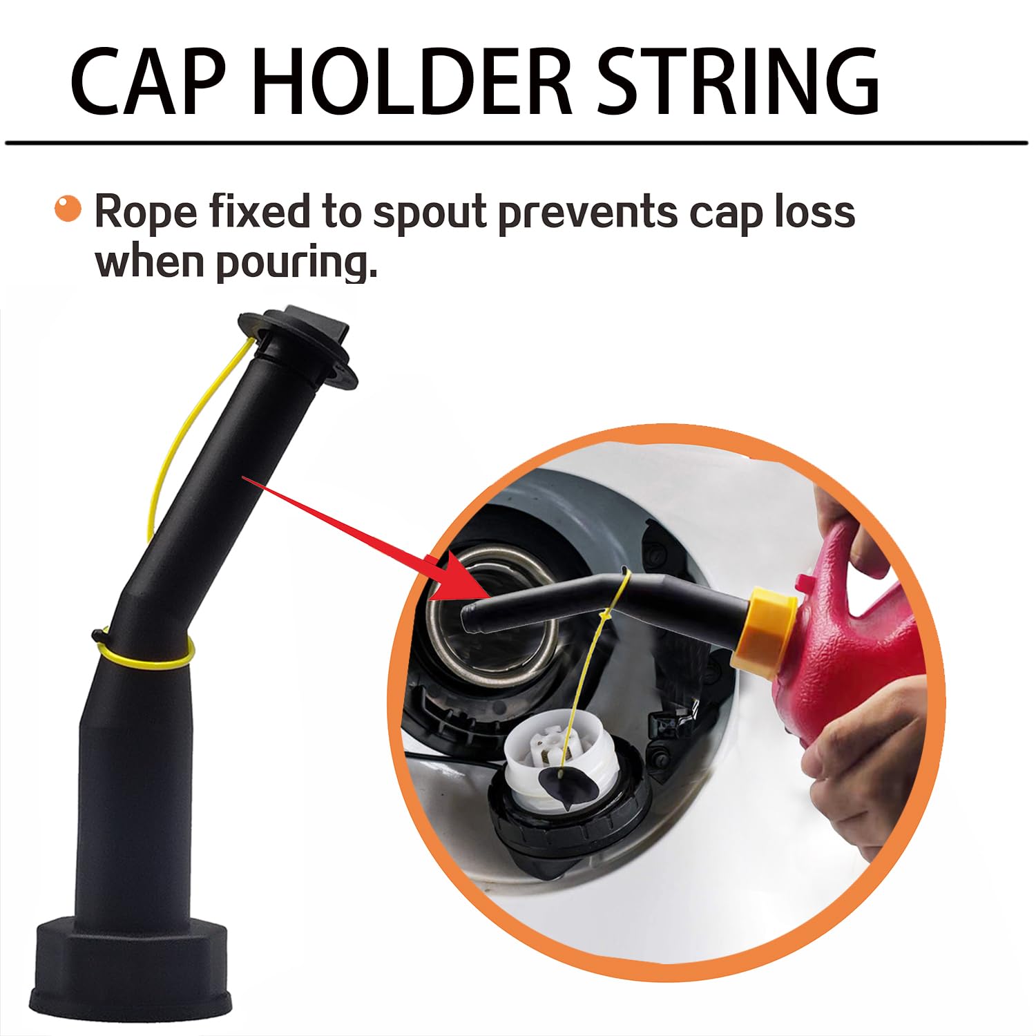Gas Can Spout Replacement Universal Kit Leakproof Angle Nozzles Gasket Filter Screen Vent Cap Drill Bit For Old Style Gas Can Co