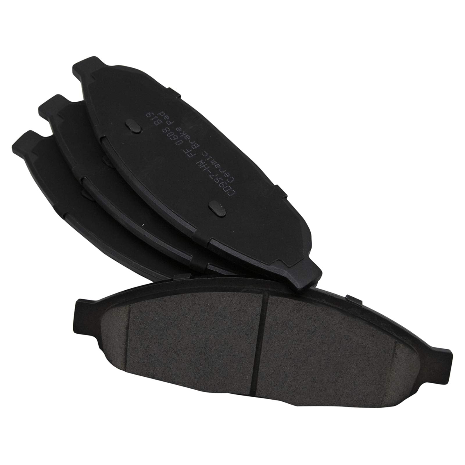 Trq Front Brake Pad & Rotor Kit Brake Pads Brake Rotor Ceramic Compatible With 2004-2008 Chrysler Pacifica