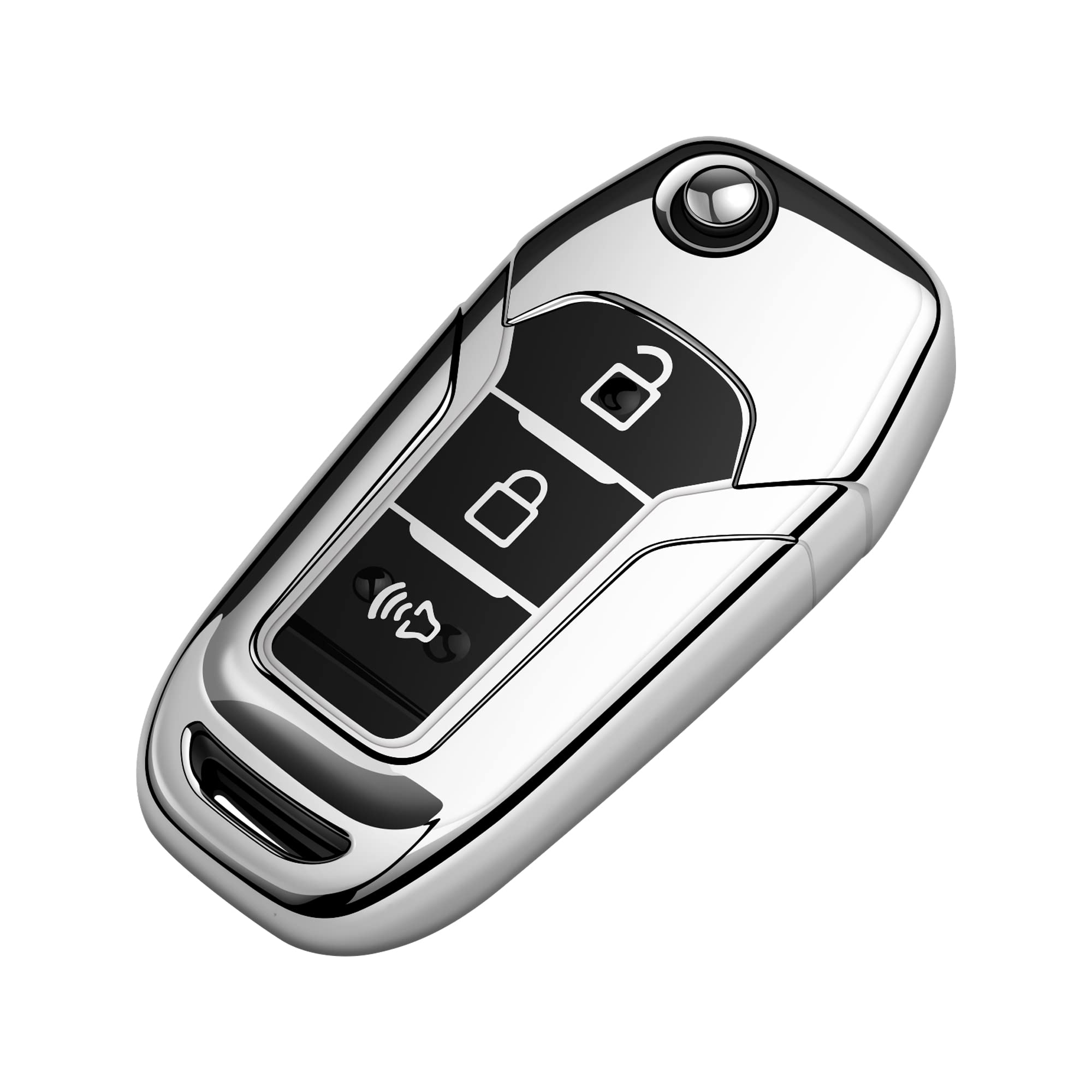 Tukellen For Ford Key Fob Cover Soft Tpu Full Protection Key Shell Key Case Compatible With Ford F150 F250 F350 F450 F550 Explor