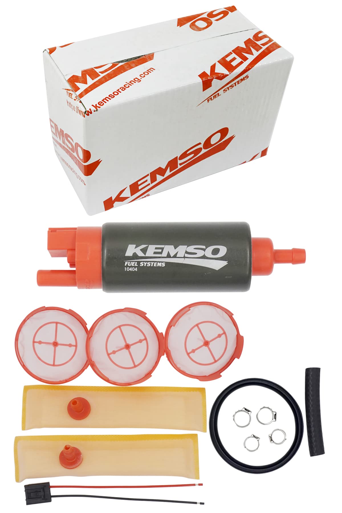 Kemso 10404 High Performance Intank Fuel Pump, Replace Walbro Gsc404