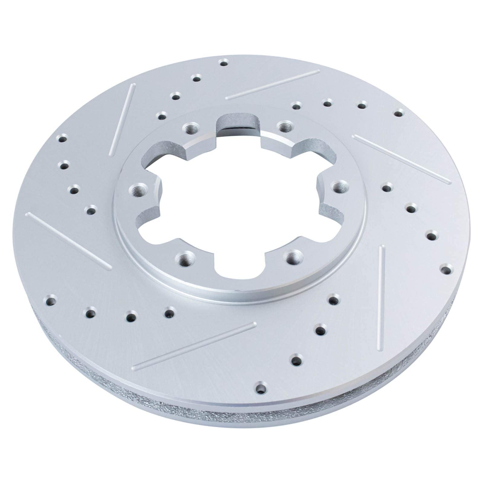Trq Front Performance Brake Rotors Set Premium G-Coated Compatible With 1997 Infiniti Qx4 2003-2004 Nissan Frontier 1996-1998 Pa