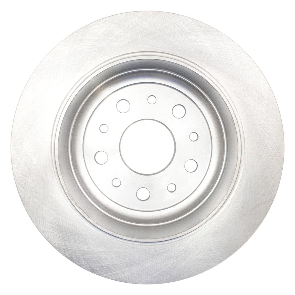 Trq Rear Brake Rotors Set Solid Compatible With 2018-2024 Jeep Wrangler