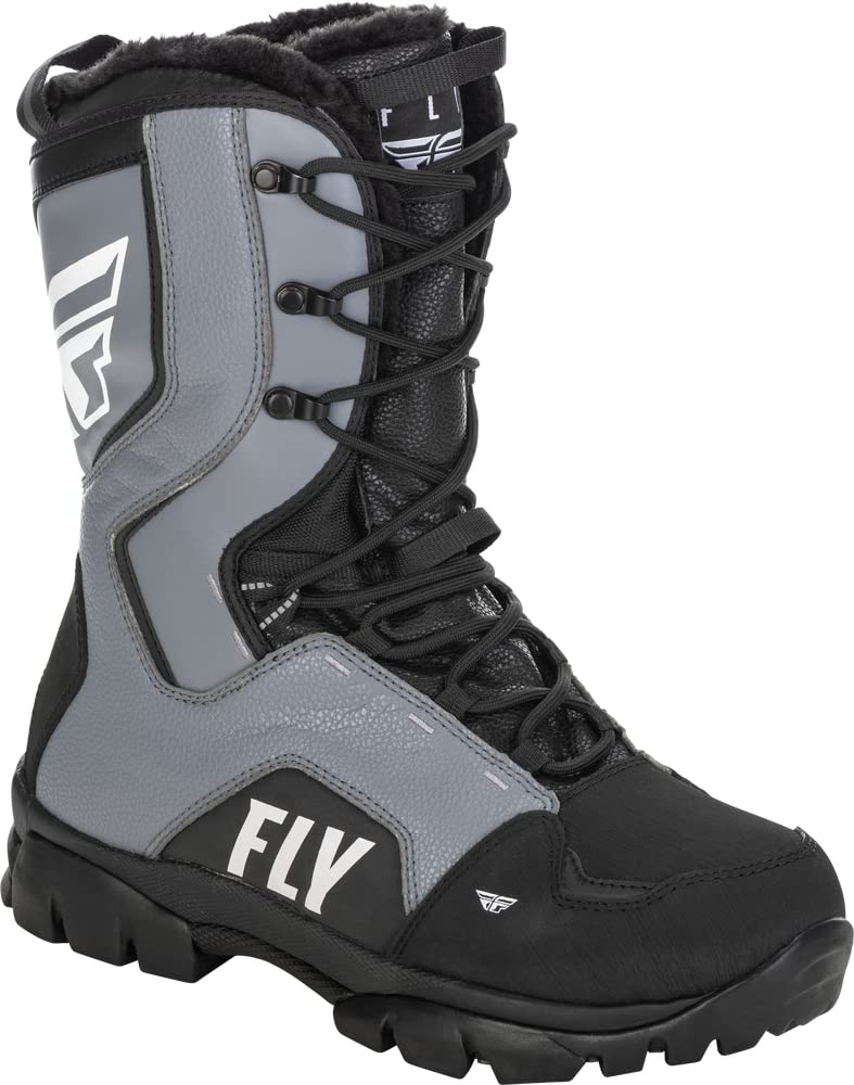 Fly Racing Marker Snow Boot (Black/Grey, 9)