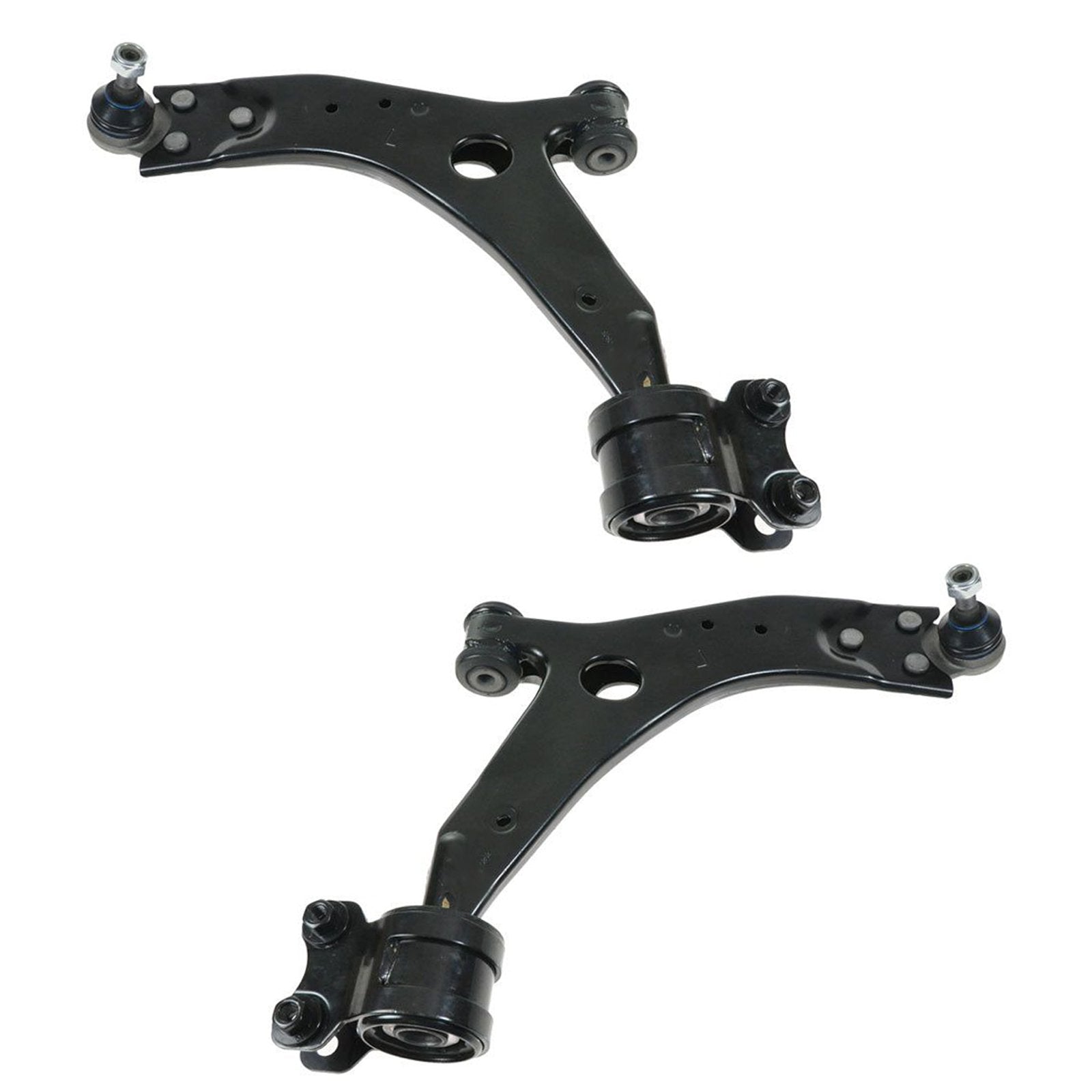 Trq Front Lower Control Arm With Ball Joint Set Compatible With 2006 Volvo C70 2004-2006 S40 2005-2006 V50