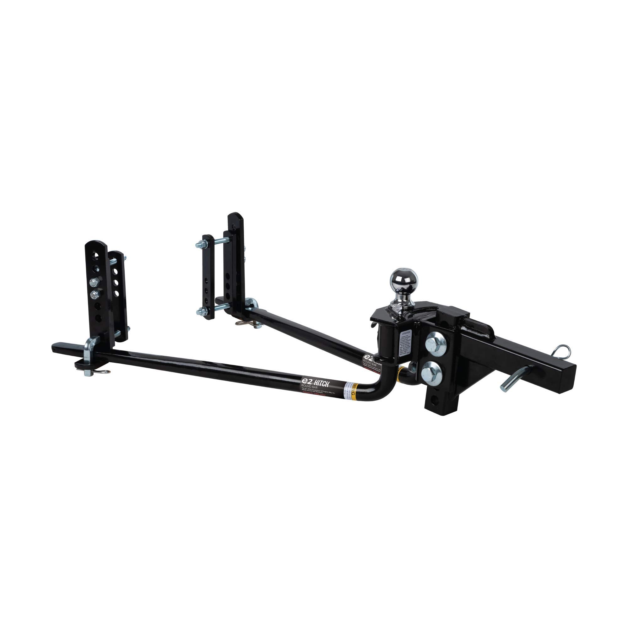 Fastway E2 2-Point Sway Control Round Bar Hitch, 94-00-1000, 10,000 Lbs Trailer Weight Rating, 1,000 Lbs Tongue Weight Rating, W