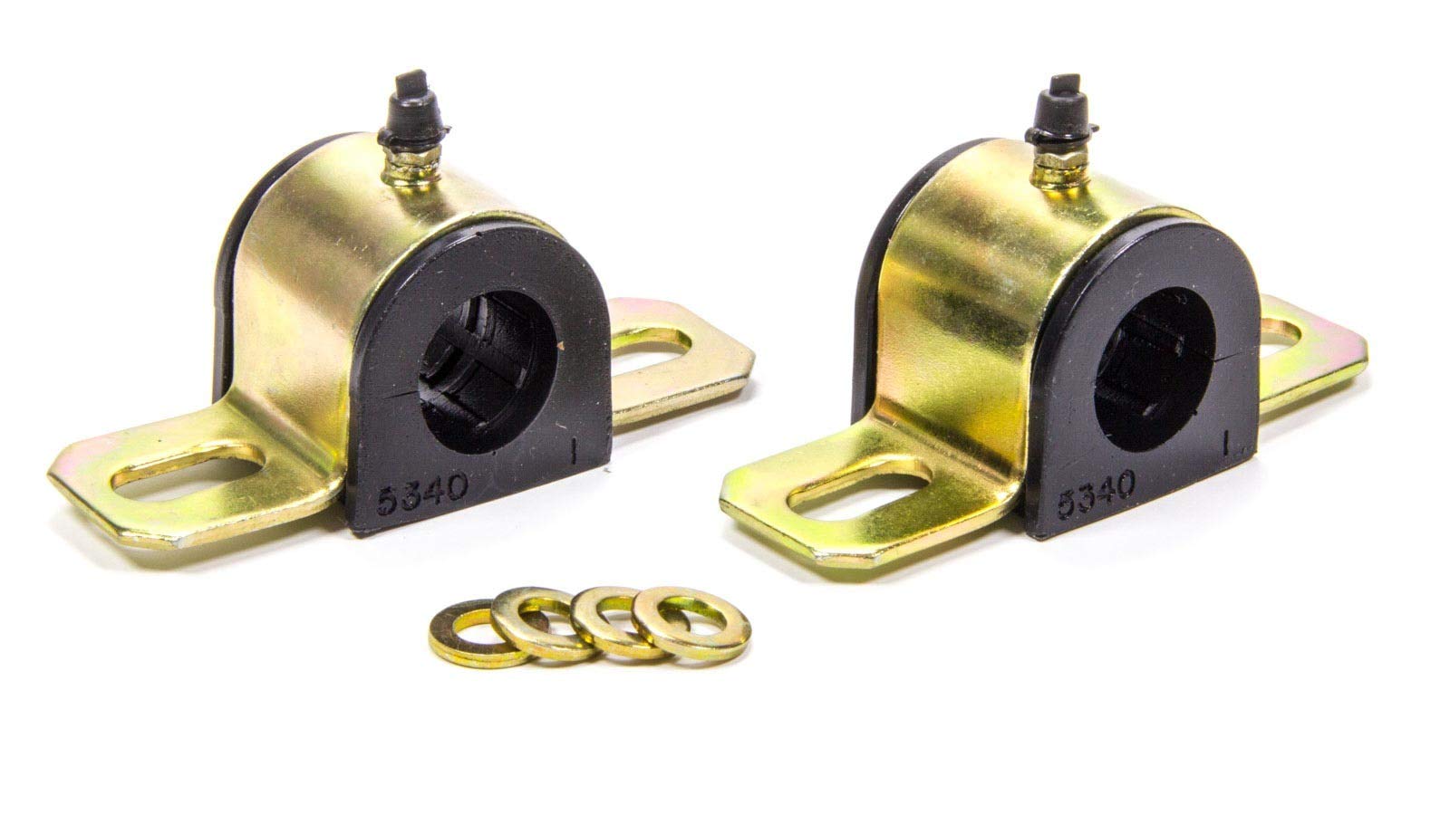 Energy Suspension 9.5161G 1'' Greasable Sway Bar Set , Black