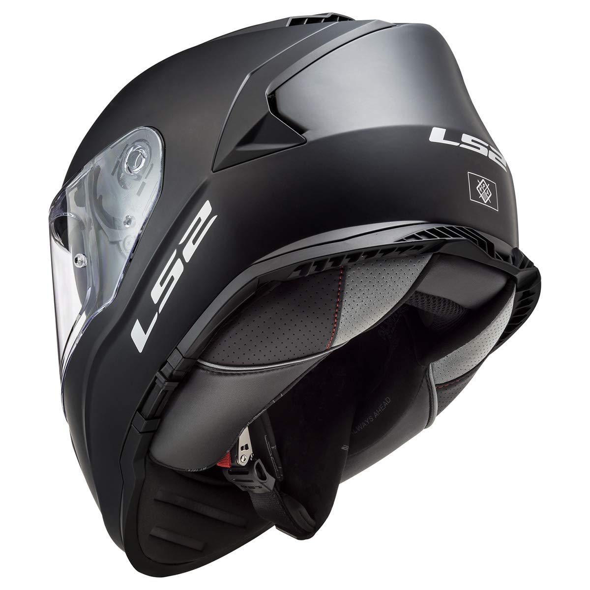 Ls2 Helmets Assault Full Face Motorcycle Helmet W/Sunshield (Matte Black - 3X-Large)