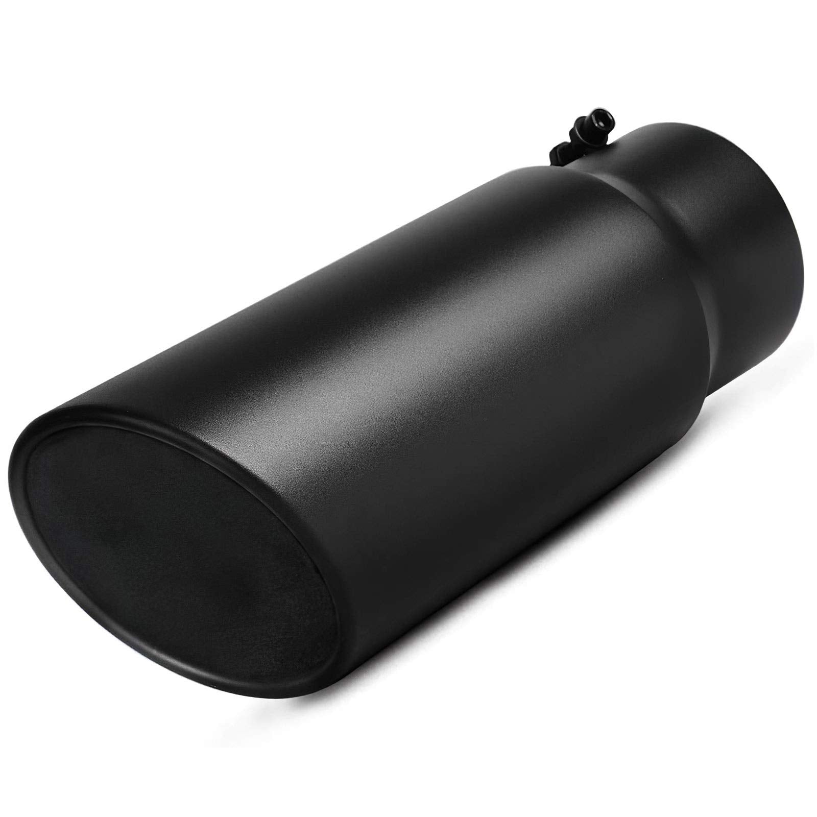 Autosaver88 5 Inch Inlet Exhaust Tip, 5'' Inlet 6'' Outlet 15'' Long Stainless Steel Exhaust Tail Pipe Tip, 5'' To 6'' Universal