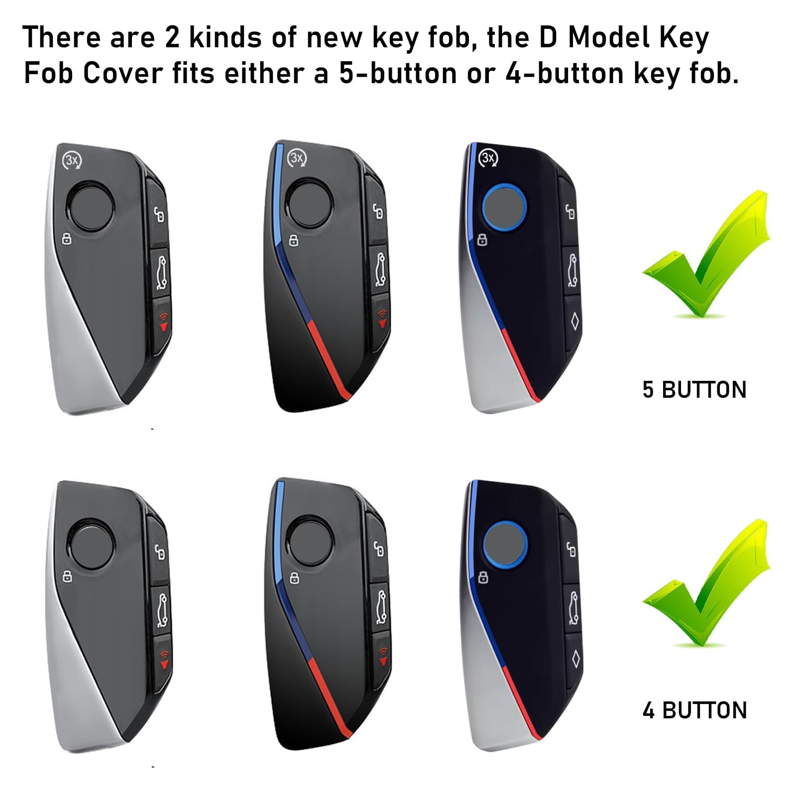 Jaronx BMW Key Fob Cover, Metal with Carbon Fiber Pattern, Black, Compatible with X5 X6 2023-2025, Includes Silicone Rubber Holder