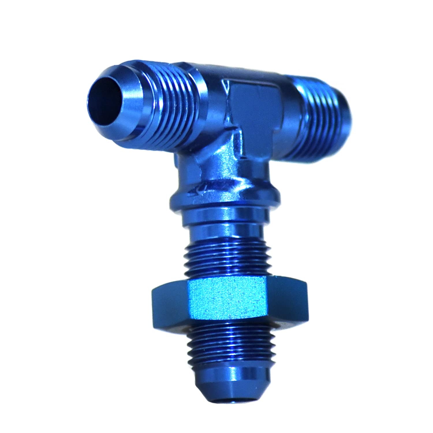 -6An Blu Bulkhead Flare Tee