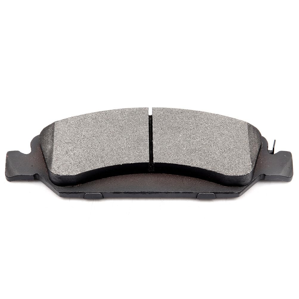Eccpp D1363-8472 Front Semi Metallic Disc Brake Pad Set - Fit For Cadillac Escalade & Xts, 2008-2020