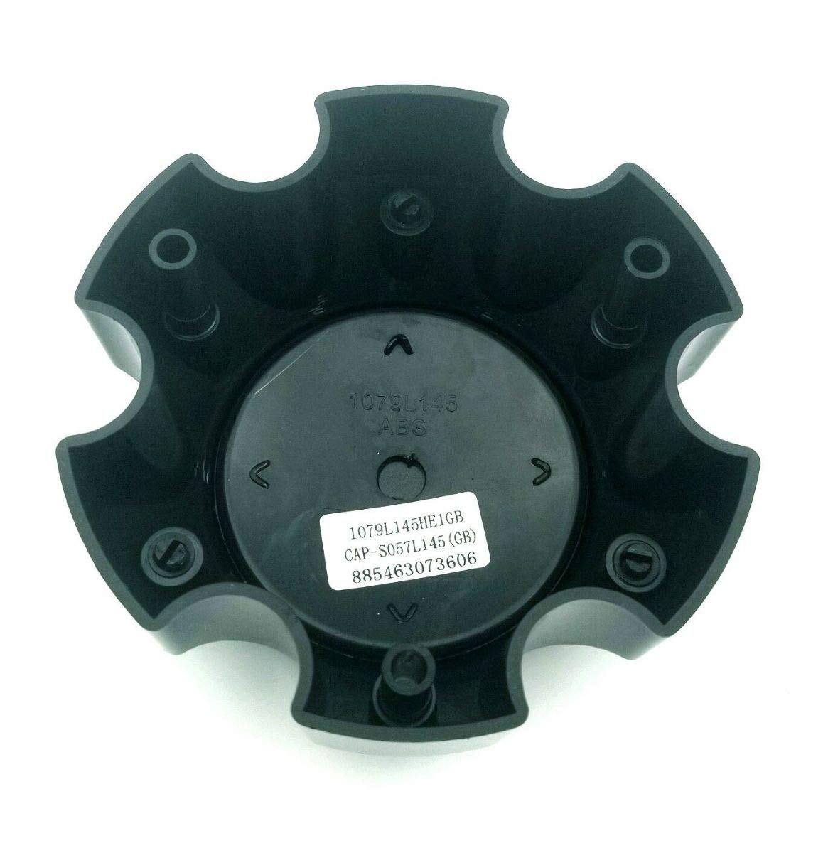 Helo Helo Cap 6X5.5 Gloss Black - 1079L145He1Gb