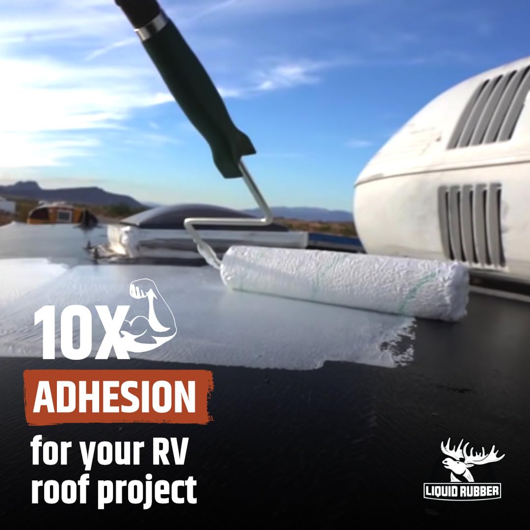 Liquid Rubber Epdm Primer - Weatherseal Camper And Trailer Roofing Coating - Weatherseal Camper And Trailer Roofing Coating 1 Qu
