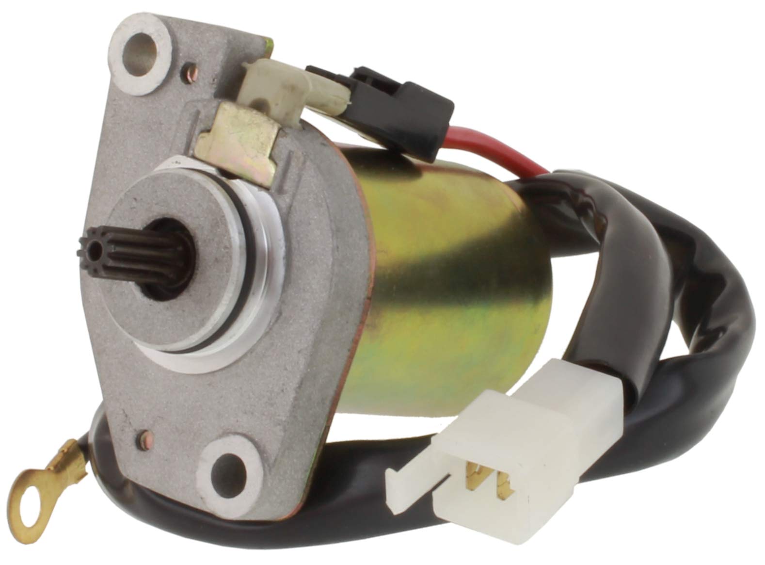 New Mitsuba Starter For E-Ton Atv Axl/Txl/Lightning/Viper 49-50Cc, E-Ton Scooter Beamer/Matrix 49Cc & Polaris Atv Scrambler 50 4