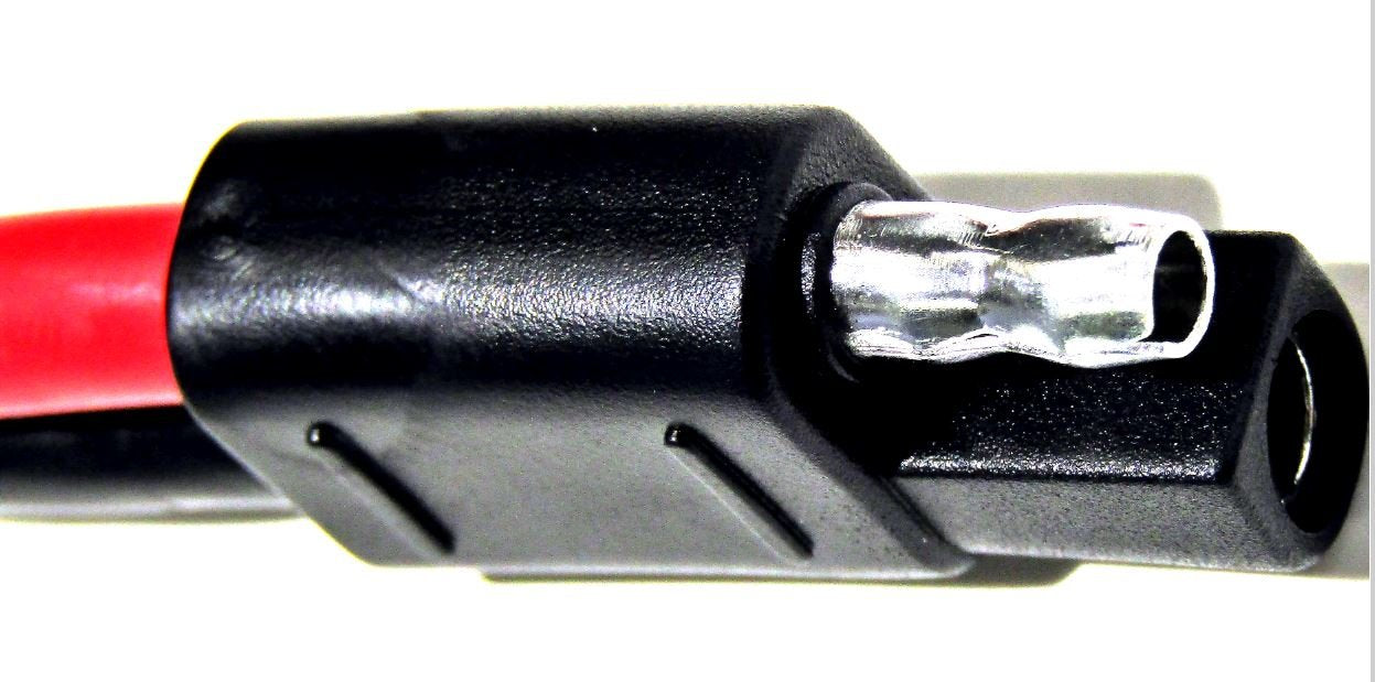 Pro Trucker 2 Pin Quick Disconnect Wire Harness Sae Connector Bullet Lead Cable - (8 Gauge With Fuse / 14 Ft)