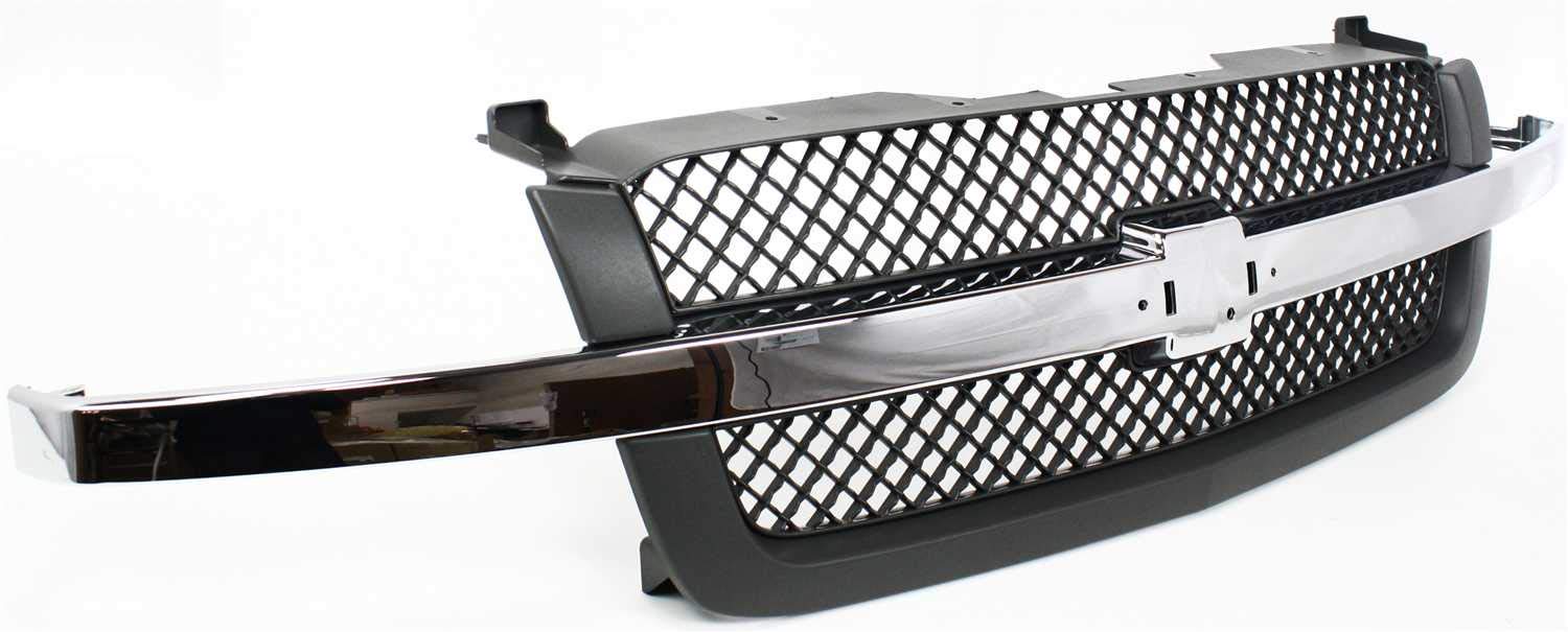 Garage-Pro Grille Assembly Compatible with 2003-2006 Chevrolet Avalanche 1500, Avalanche 2500, Silverado 1500, Silverado 2500 HD