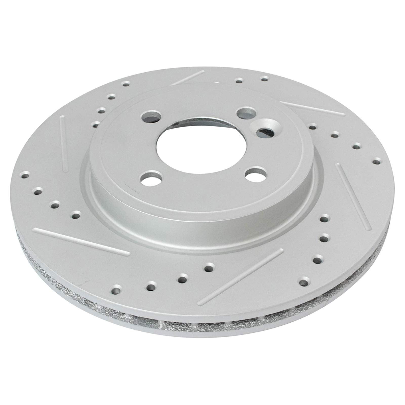 Trq Front Performance Brake Rotors Set Premium G-Coated Compatible With 2002-2006 Mini Cooper