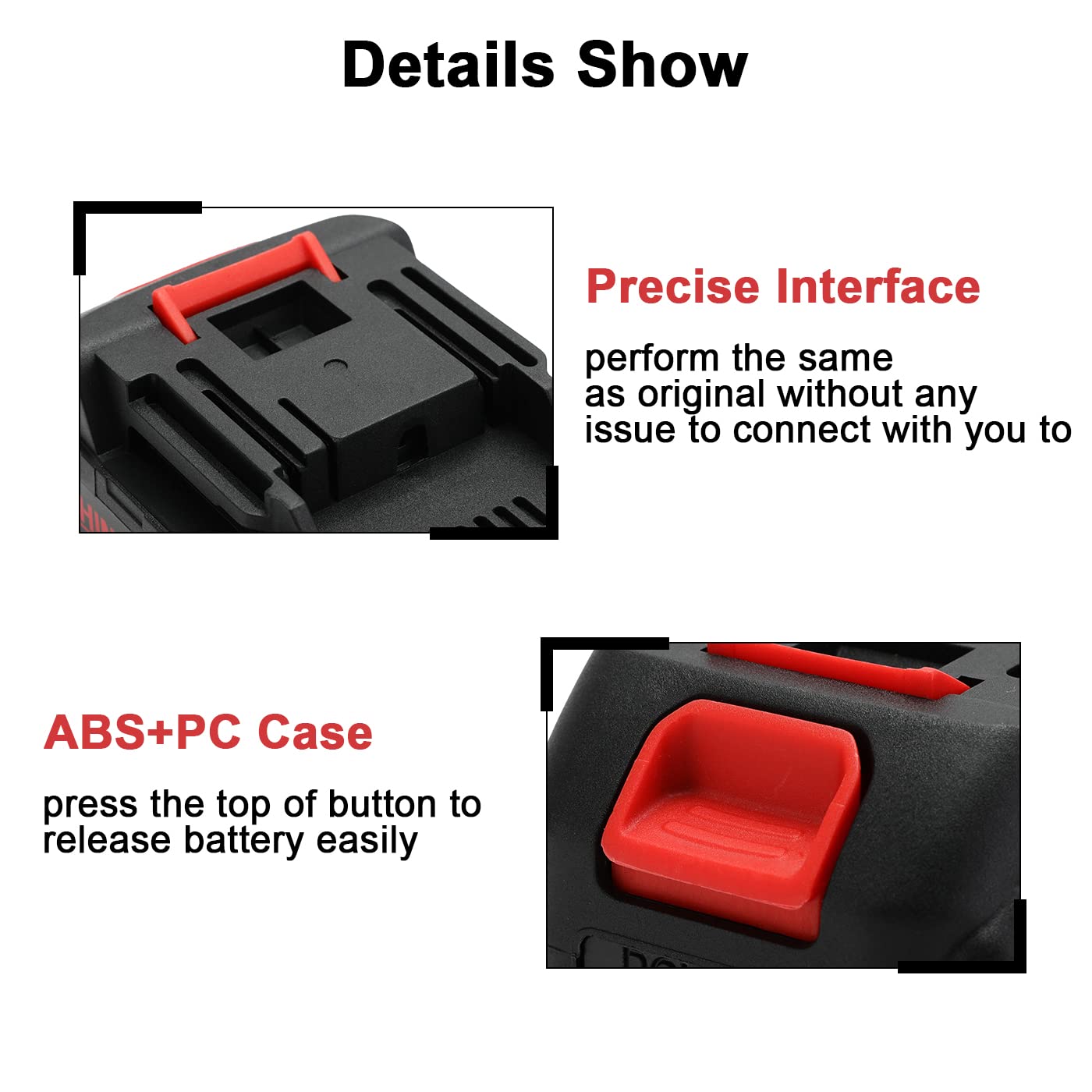 SHINTYOOL 21V Lithium Battery - 2.0 Ah with Charger Adapter, LED Indicator, Compatible with Leaf Blower & Cordless Tiller