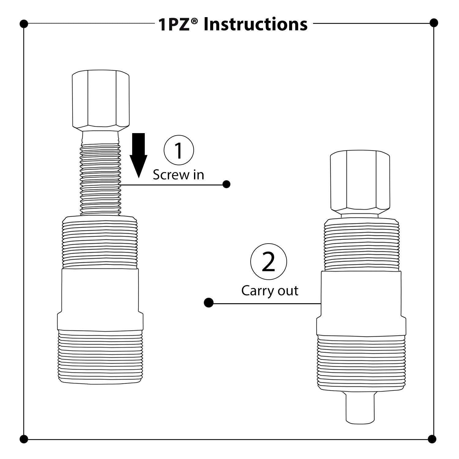 1PZ FWT-101 Magneto Flywheel Puller Tool for GY6 50cc 125cc 150cc - Stators Removal Repair Tool