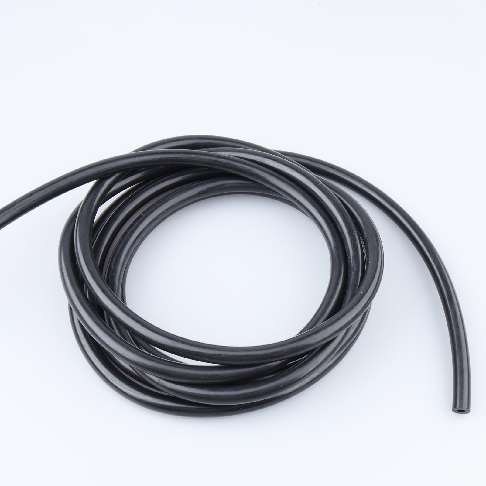AC PERFORMANCE ID 5/32'' (4mm) Silicone Vacuum Tubing Hose 10FT (3 Meter), 130 PSI Maximum Pressure Black