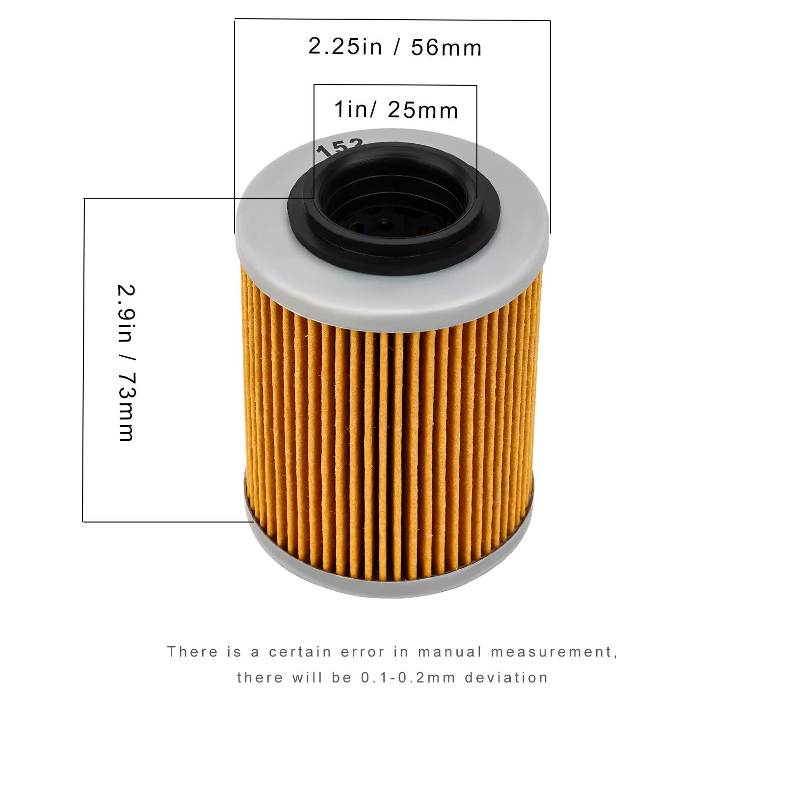 Anoety Oil Filter Replace For: Can-Am Outlander 650 450 850 570 1000 Maverick 1000R Defender Renegade Traxter 975 Commander Max