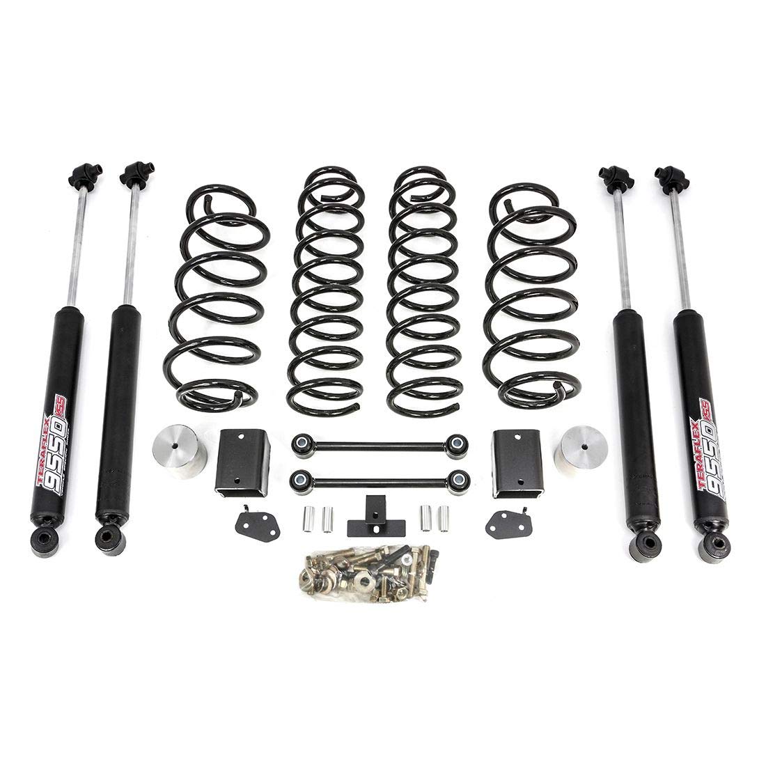 Readylift 69-6828 Coil Spring Lift Kit With Teraflex 9550 Shocks 2.5'' Rubicon, 3.5'' Sahara/Sport