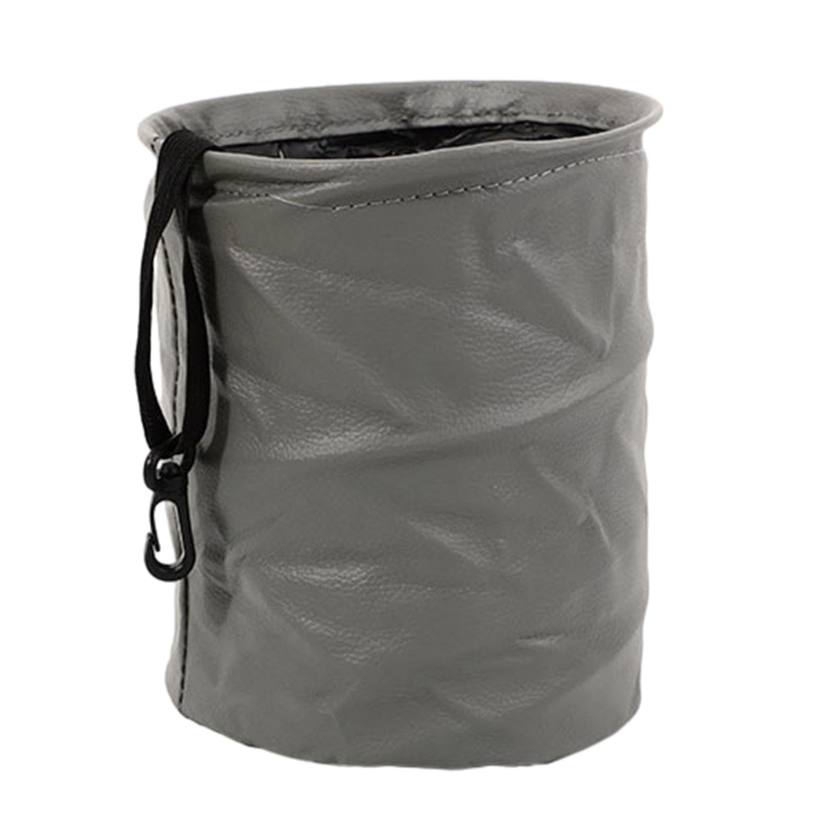 MERISHOPP Folding Car Trash Can Scratch Resistant Auto Accessories Hanging Garbage Bin Gray| Motors|Automotive Tools & Supplies|