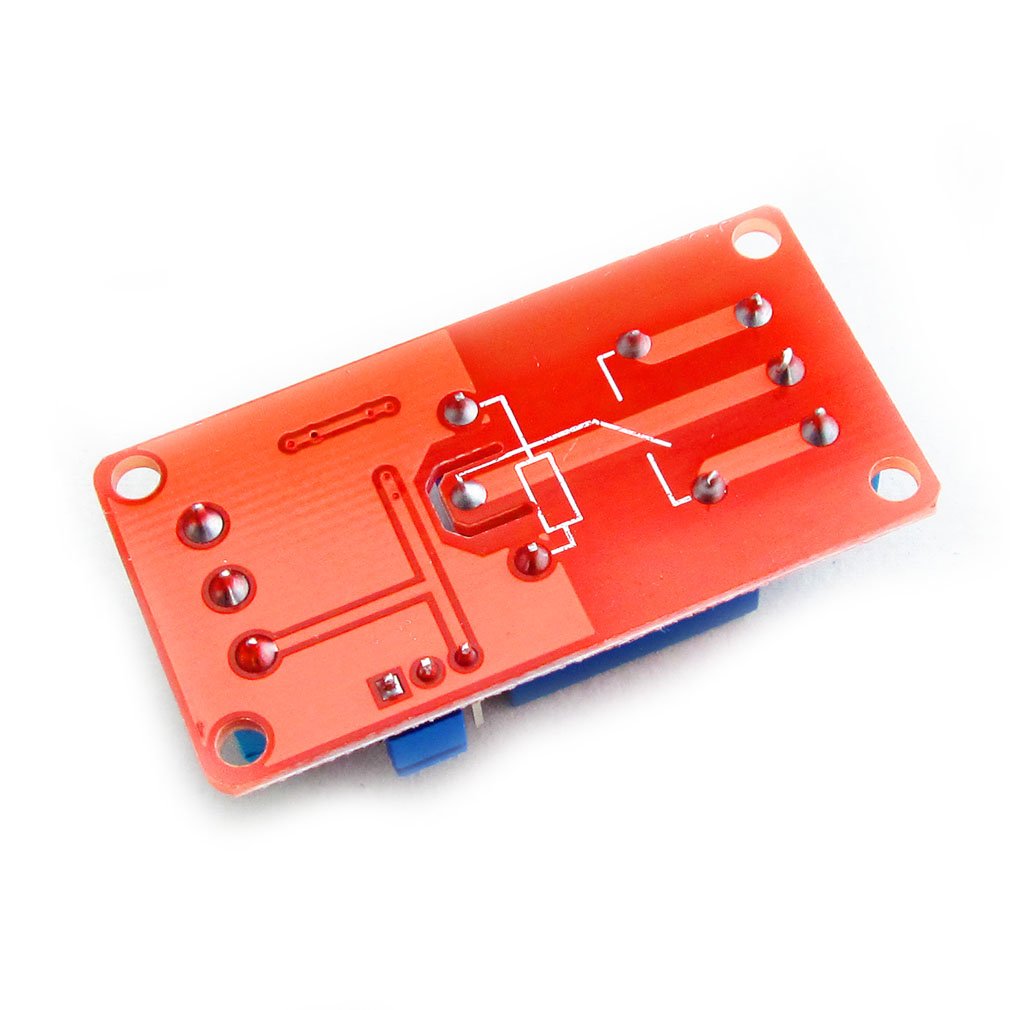 Hiletgo 12V 1 Channel Relay Module With Optocoupler Isolation Support High Or Low Level Trigger