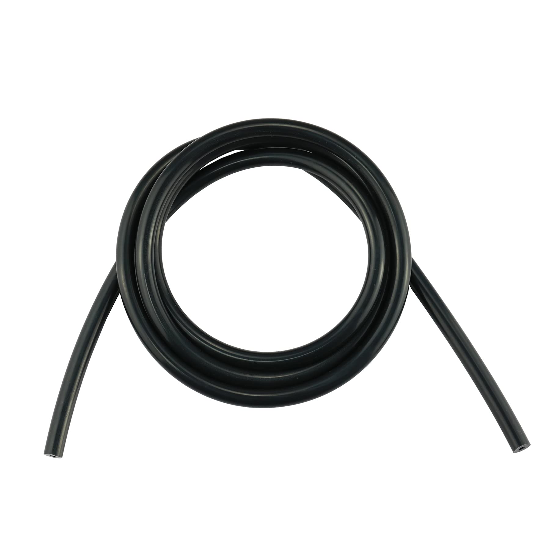 Ucreative 5Ft Id 1/8'' (3Mm) High Temperature Silicone Vacuum Tubing Hose 130Psi Max Pressure Black