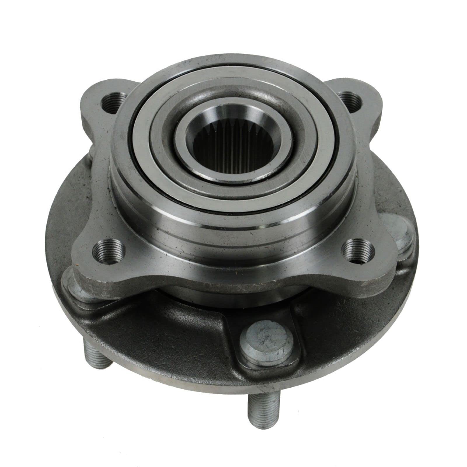 Trq Front Wheel Hub Bearings Assembly Set Compatible With 1991-1996 Dodge Stealth 1991-1999 Mitsubishi 3000Gt 2003-2006 Lancer